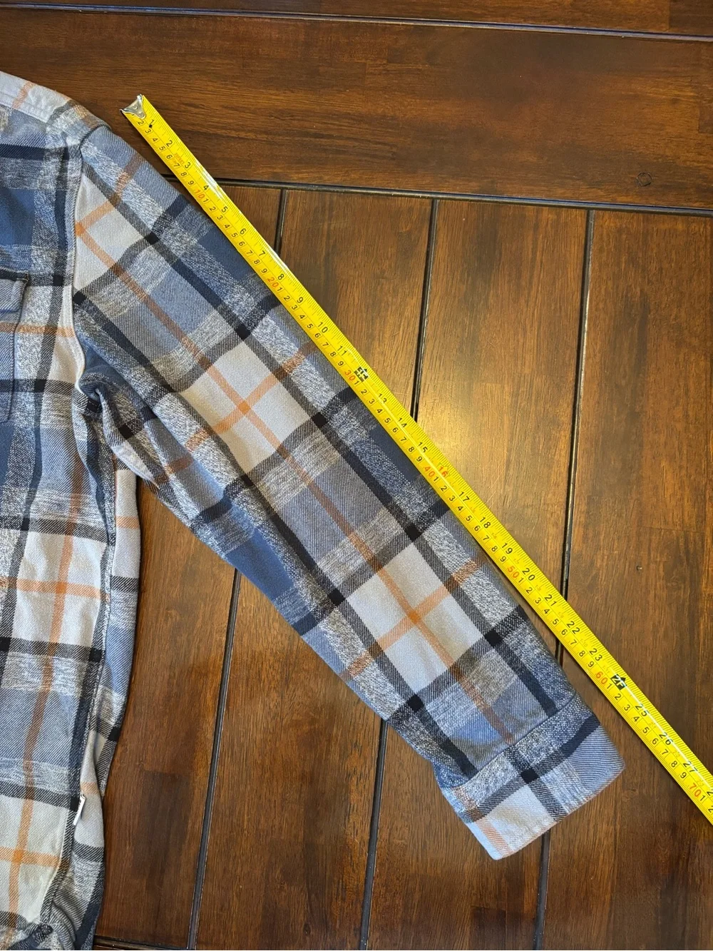 The North Face Men's Flannel Blue Plaid Button-Down Shirt 100% Cotton Warm XL